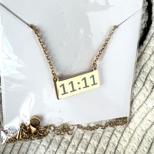Spiritual 11:11 necklace